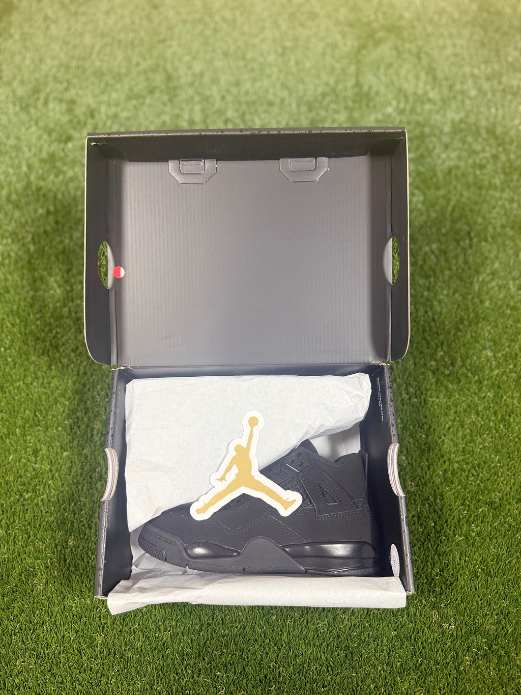 Air Jordan 4 Retro "Black Cat" (PS) size 12C