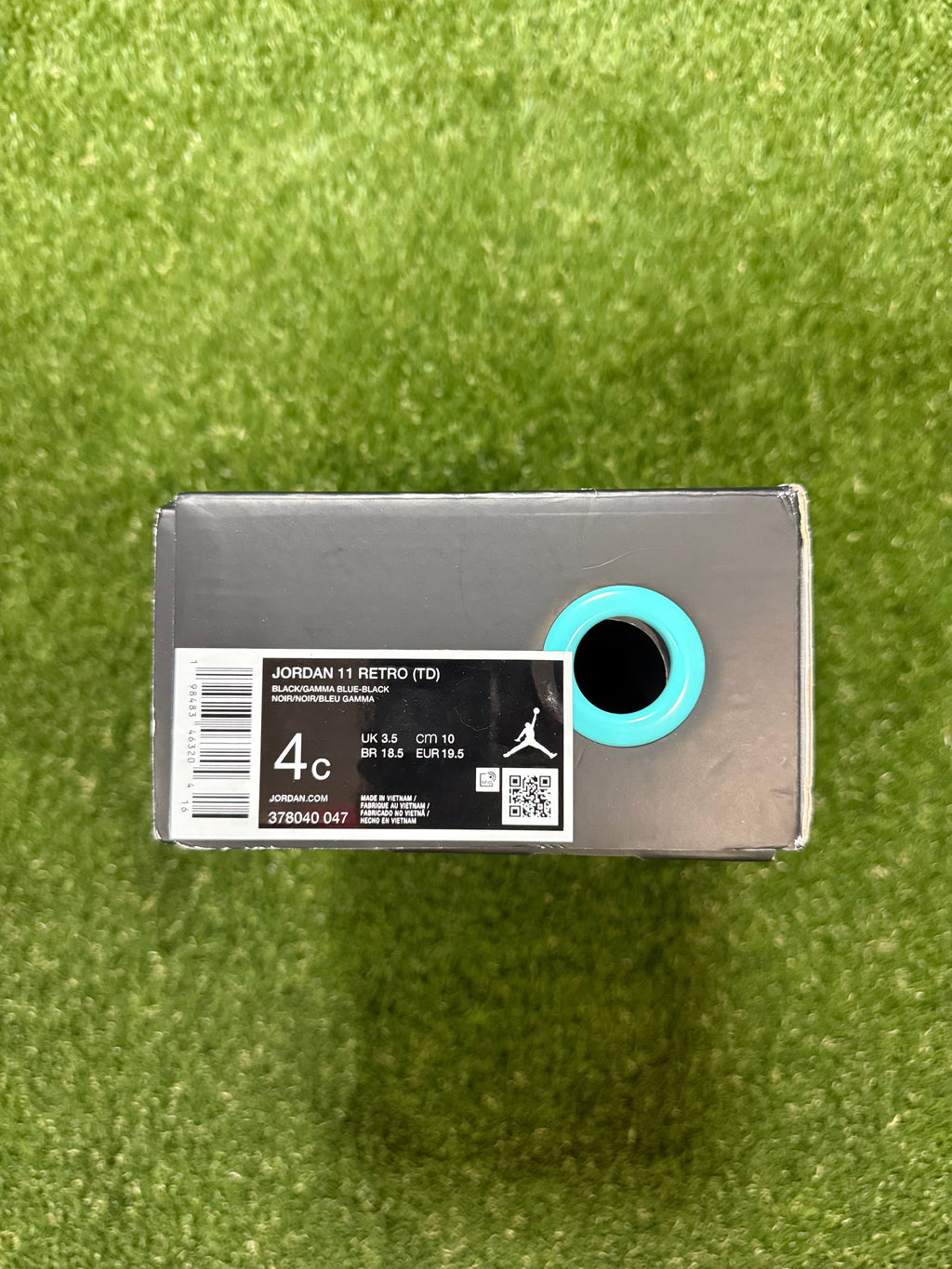 Jordan 11 Retro Gamma Blue (2025) (TD) size 4C