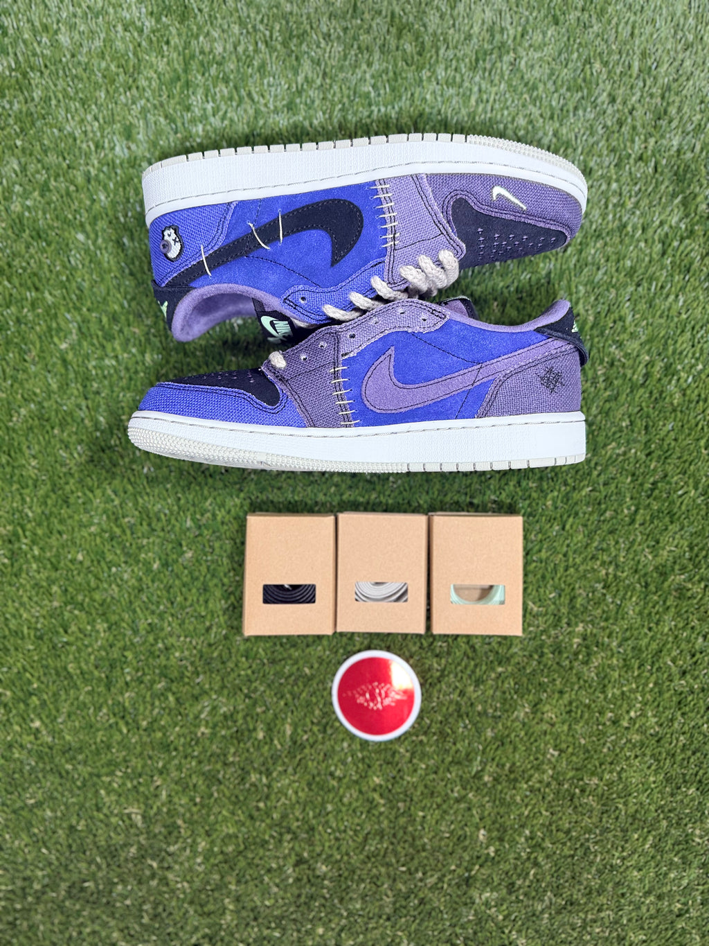 Youth Zion Williamson x Air Jordan 1 Retro Low OG 'Voodoo Alternate