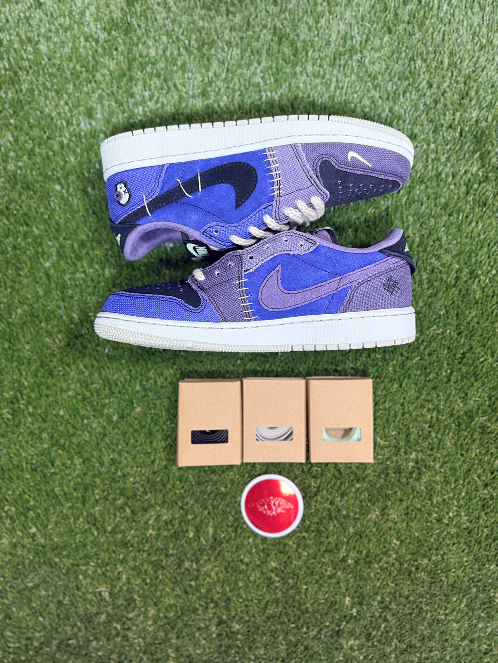 Youth Zion Williamson x Air Jordan 1 Retro Low OG 'Voodoo Alternate
