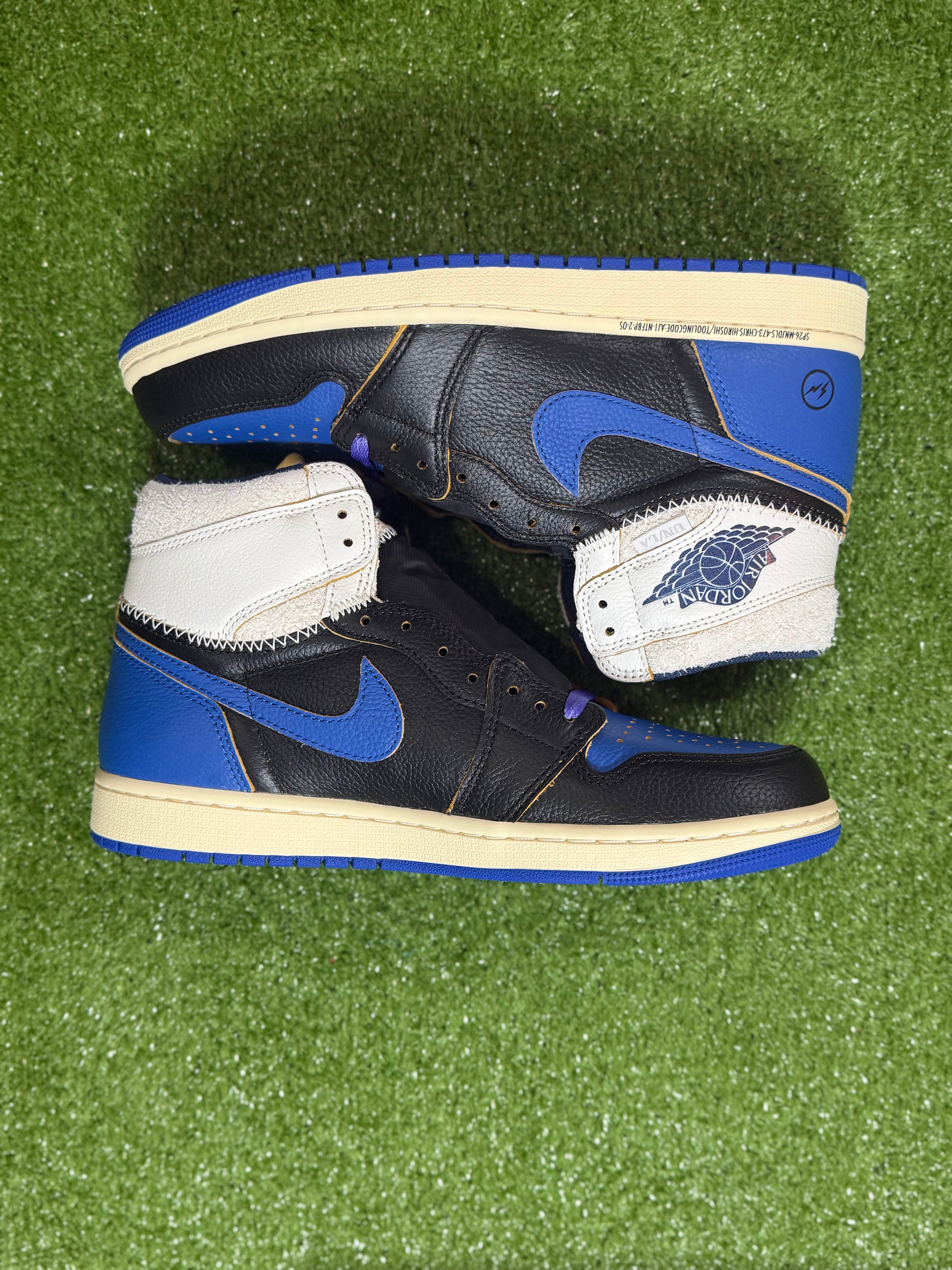 Jordan 1 Retro High OG SP Fragment x Union LA Sport Royal