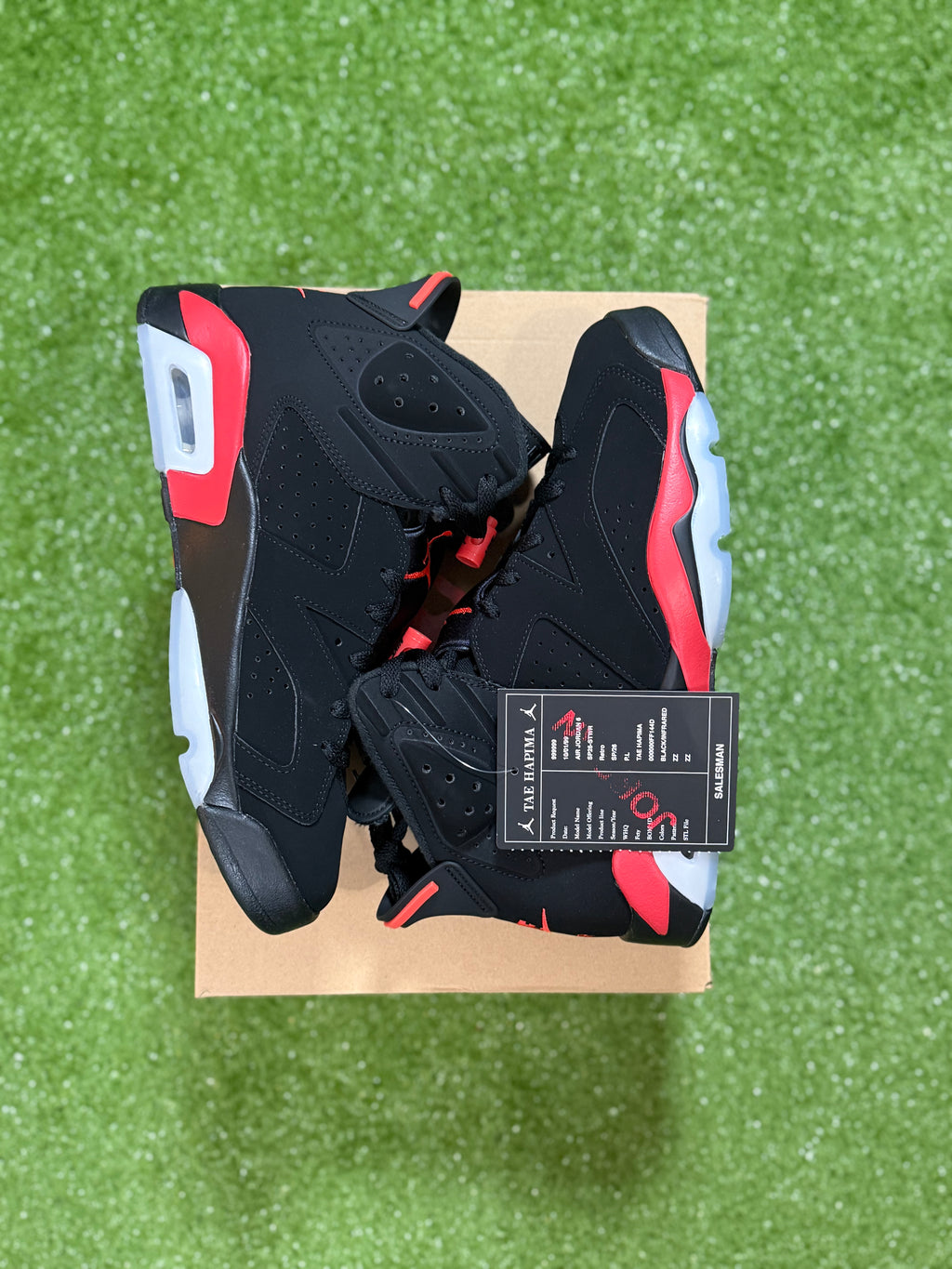 Jordan 6 Retro Infrared Salesman