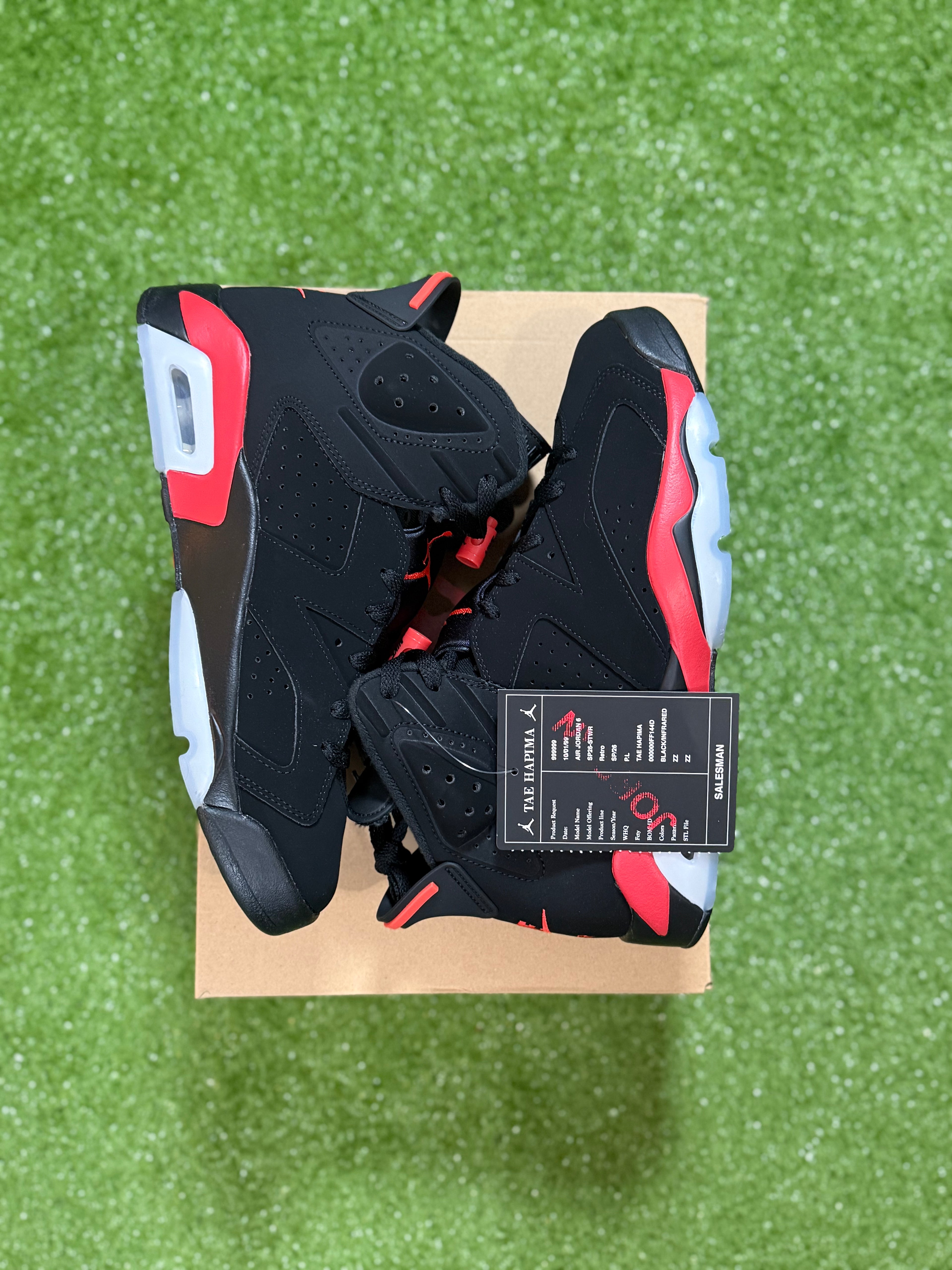 Jordan 6 Retro Infrared Salesman