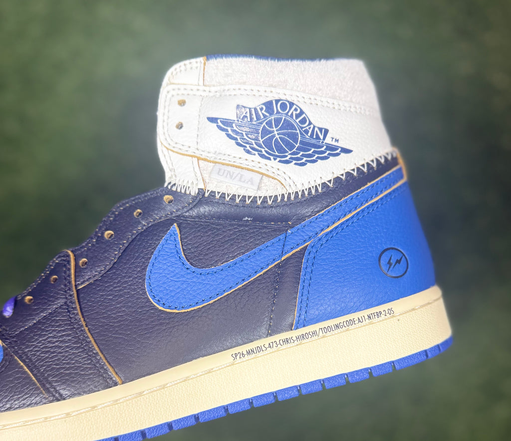 Jordan 1 Retro High OG SP Fragment x Union LA Sport Royal
