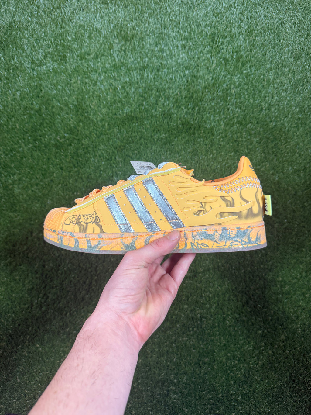 Adidas Superstar X Hellstar Hazy Orange Creamsicle