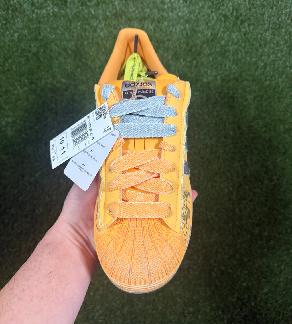 Adidas Superstar X Hellstar Hazy Orange Creamsicle