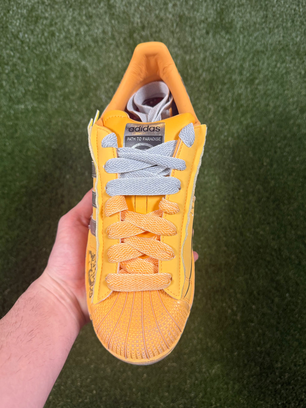 Adidas Superstar X Hellstar Hazy Orange Creamsicle