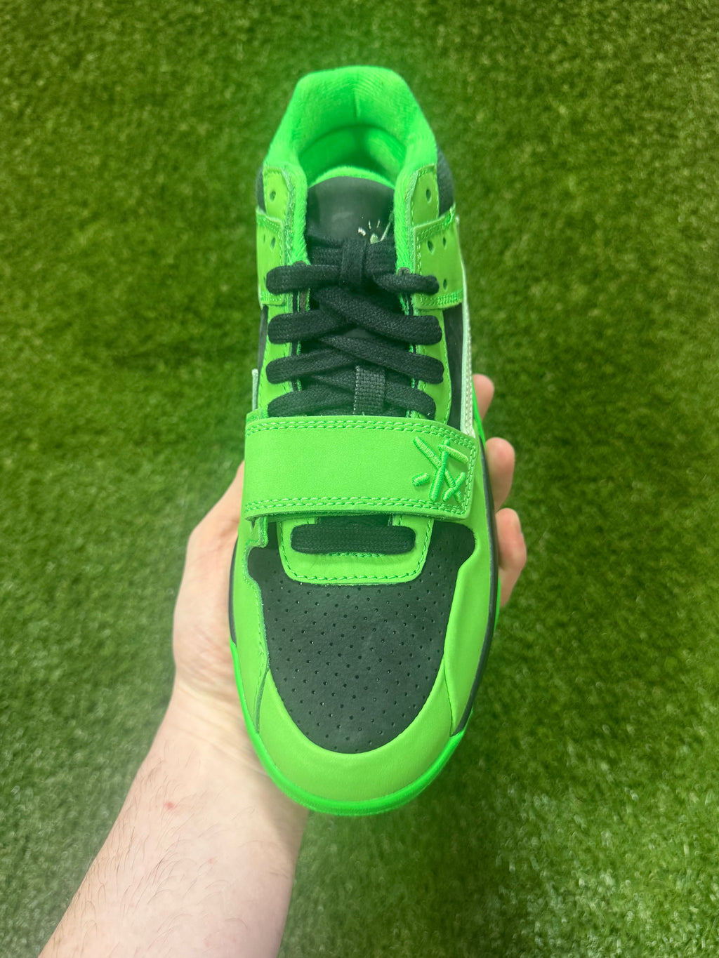 Air Jordan CJ1 T-Rexx  Travis Scott Green Spark
