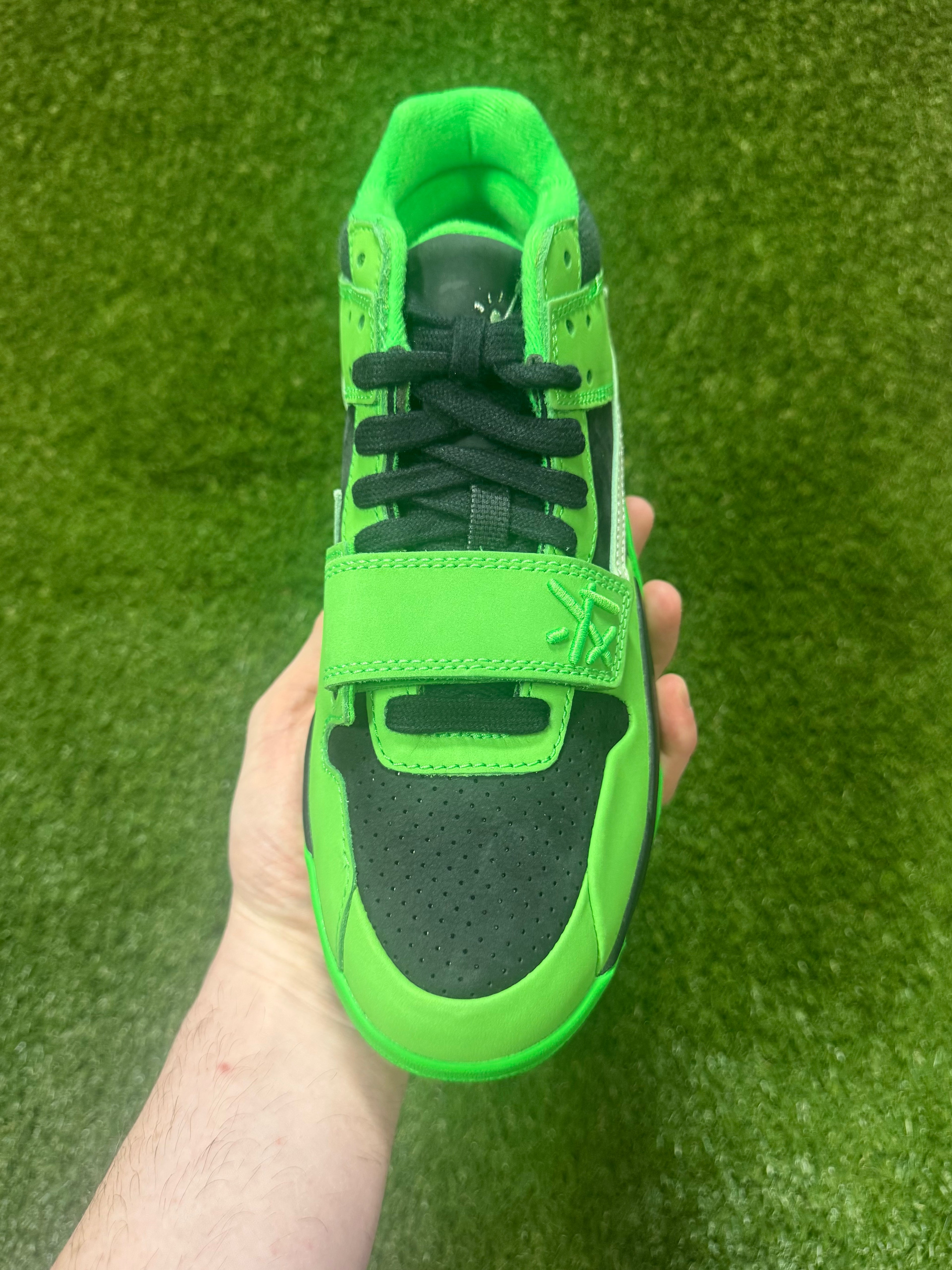Air Jordan CJ1 T-Rexx  Travis Scott Green Spark