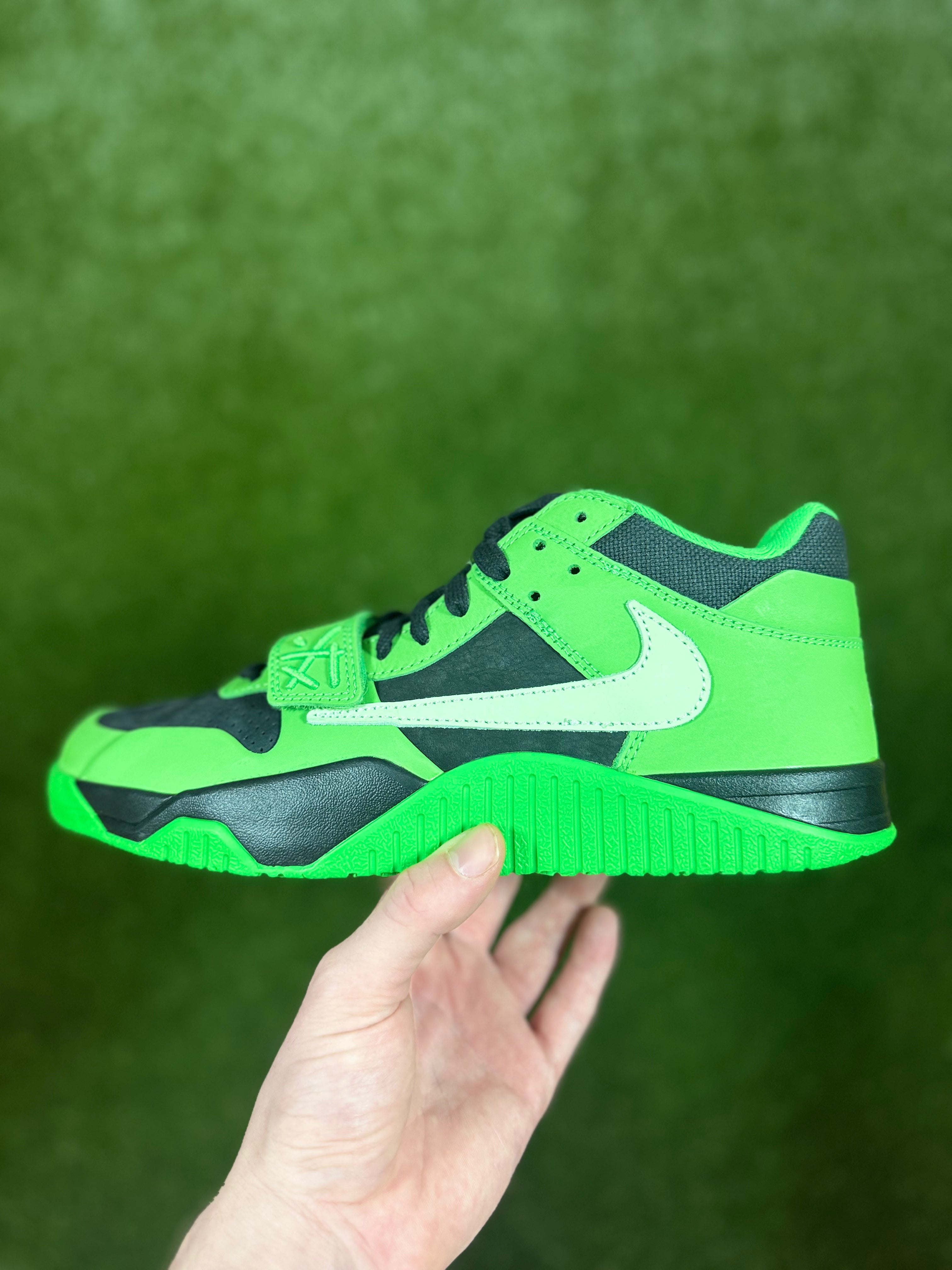 Air Jordan CJ1 T-Rexx  Travis Scott Green Spark