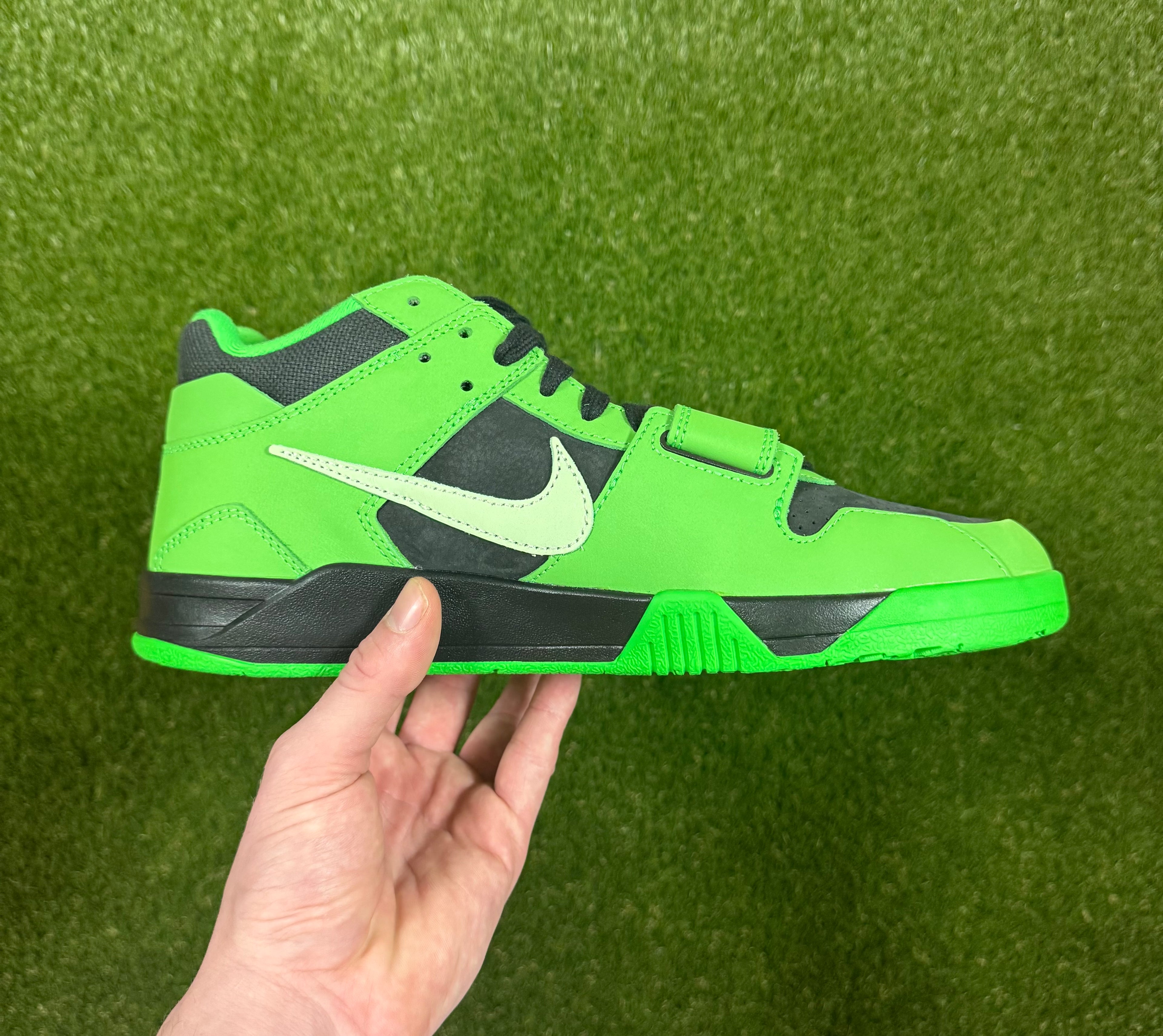 Air Jordan CJ1 T-Rexx  Travis Scott Green Spark