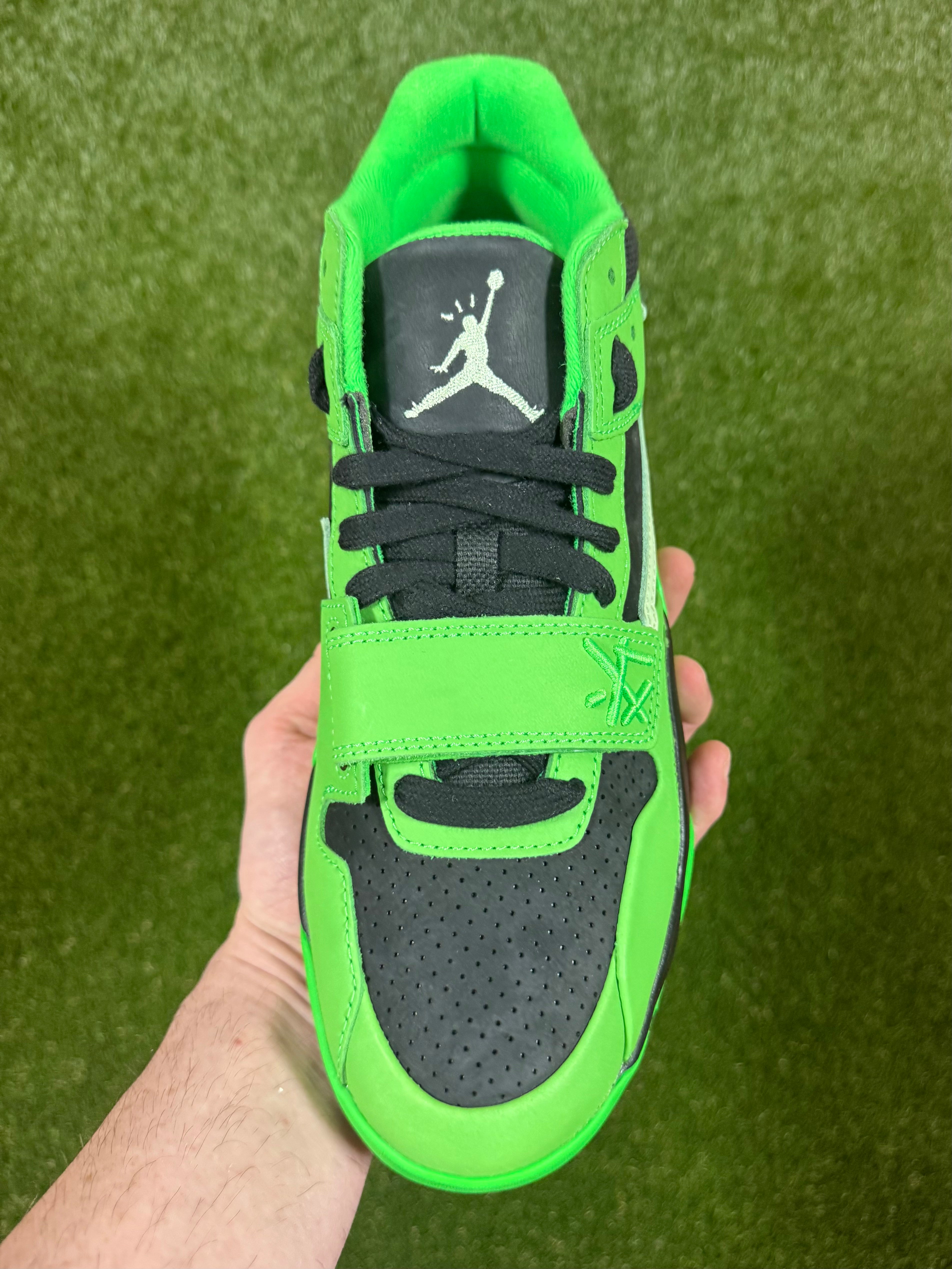 Air Jordan CJ1 T-Rexx  Travis Scott Green Spark